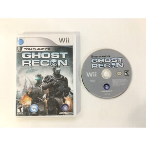 Tom Clancy's Ghost Recon (Nintendo Wii, 2010) Box & Game Disc, No Manual